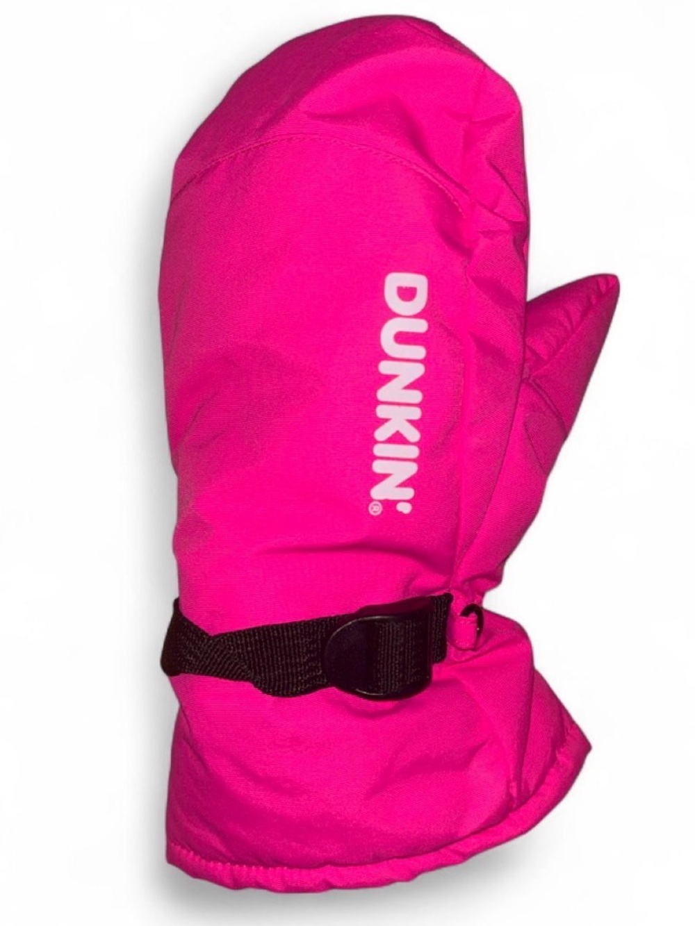 Dunkin' Bright Pink Winter Mittens
